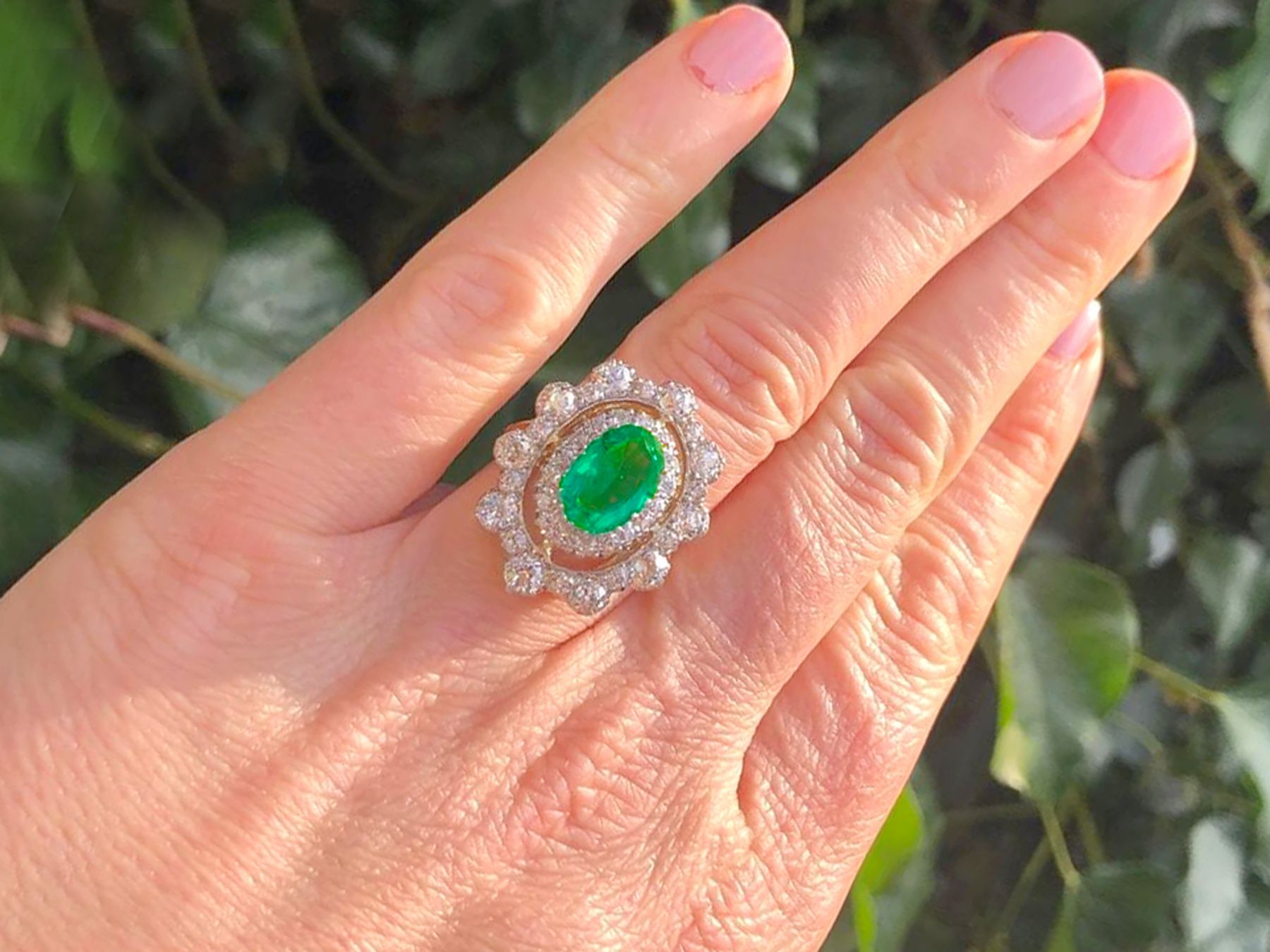 Antique Emerald Rings | Emerald Engagement Rings | AC Silver UK