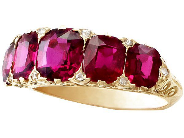 antique ruby rings