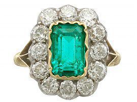 Antique Emerald Rings | Emerald Engagement Rings for Sale | AC Silver