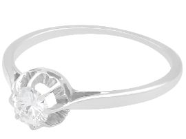 White Gold Diamond Solitaire