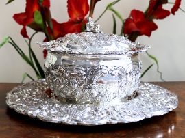 Silver Serving Dish