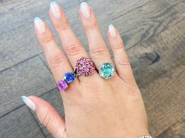 Gemstone rings