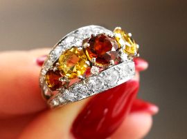 citrine ring