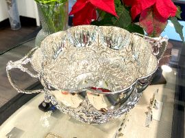 925 Silver Bowl with Handles