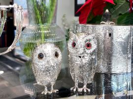 owl mustard pots