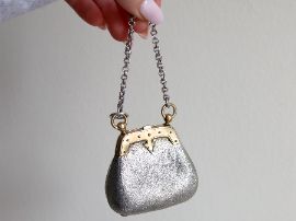 Antique Silver Coin Purse