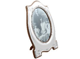 Edwardian Silver Photo Frame