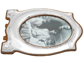 Edwardian Silver Photo Frame