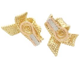 Mauboussin Gold Earrings Reverse