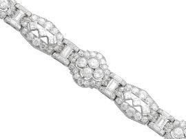 18 Carat Diamond Bracelet in Platinum