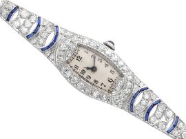 Sapphire and Diamond Watch