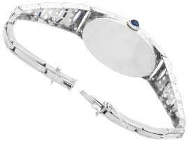 Sapphire and Diamond Watch open