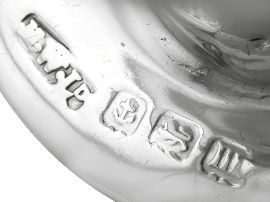 Novelty Silver Pig Salt Hallmarks