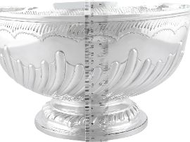 Regimental Silver Bowl  with Ruler