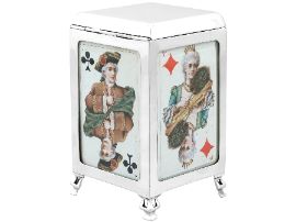 Silver Playing Card Box