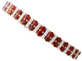 Ruby Jewellery Set