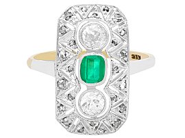 Art Deco Dress Ring