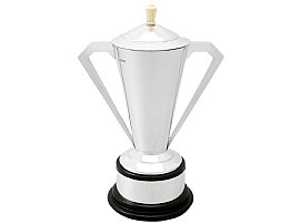 Antique Art Deco Trophy in Sterling Silver 
