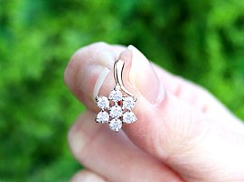 Diamond Earrings Outside