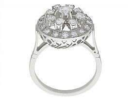 1960s Diamond Ring | Vintage Platinum Jewellery | AC Silver