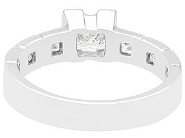 bezel set diamond ring for sale