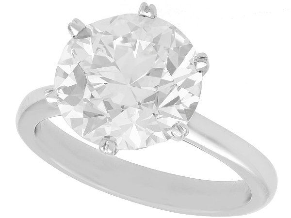 large diamond solitaire ring