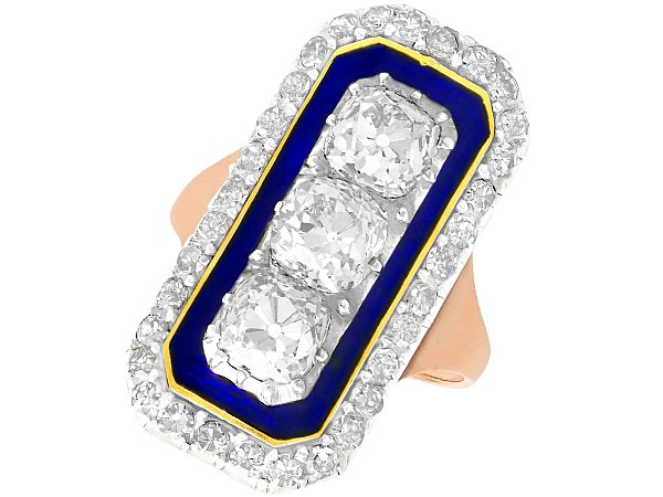 Large Diamond Cocktail Ring