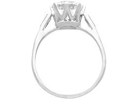 Back of  Diamond Solitaire with Accents