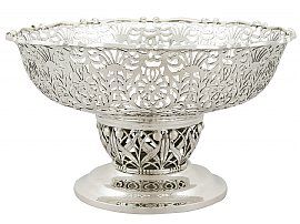 Sterling Silver Fruit Bowl | Antique Silverware for Sale | AC Silver