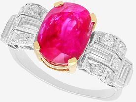 Antique Ruby Rings