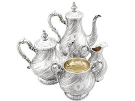 4 Piece Sterling Silver Tea and Coffee Service
