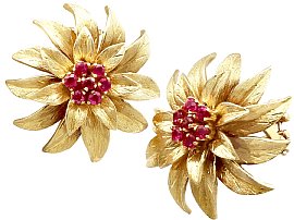 flower earrings 