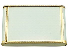 Austro-Hungarian Silver and Enamel Box - Antique Circa 1900