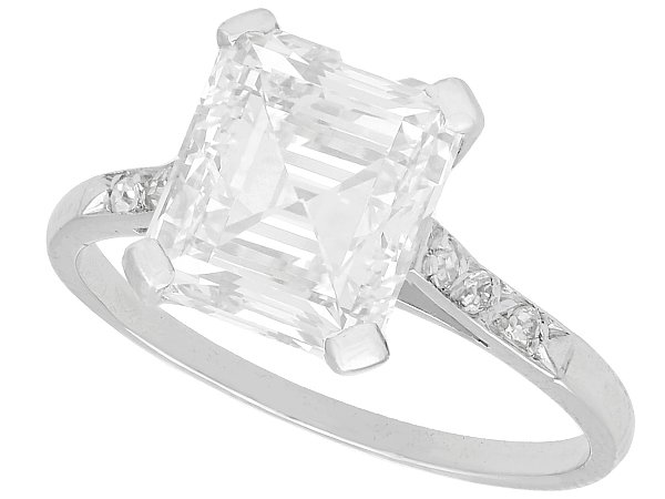 GIA Certified Diamond Engagement Ring