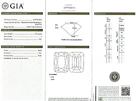 GIA Certified Diamond Engagement Ring