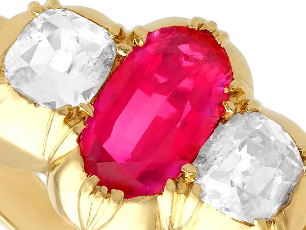 victorian ruby ring 