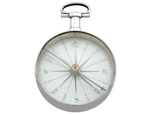 Treknor Pocket Compass - Silver – The Compass Store