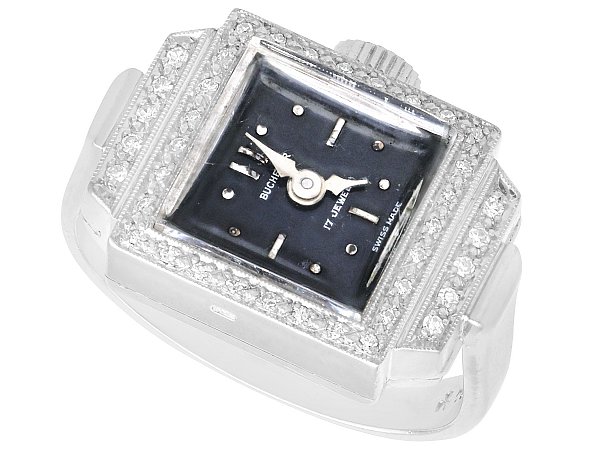 Diamond Ring Watch by Bucherer | AC Silver