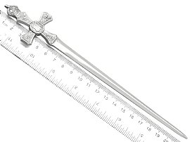 Sterling Silver Queen Elizabeth II Commemorative Letter Opener