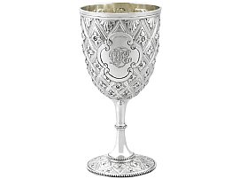 19th Century Wine Goblet for Sale 