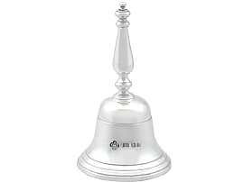 Sterling Silver Table Bell by Asprey & Co Ltd - Vintage (1968)