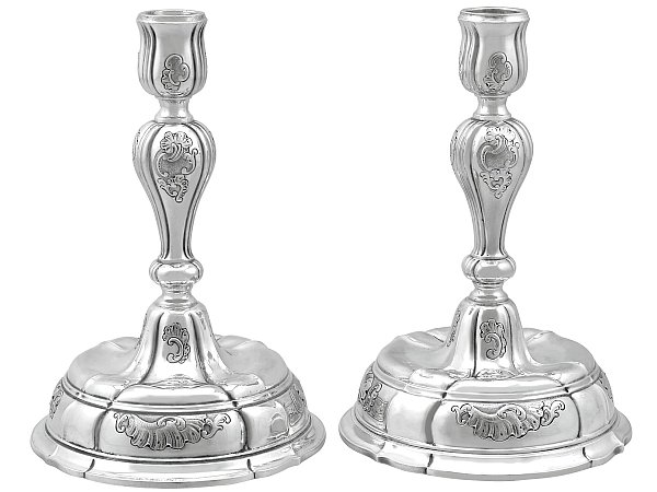 Georg Jensen Candle Holders for Sale | AC Silver