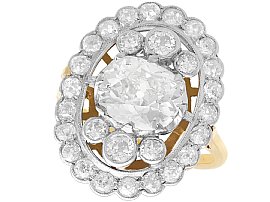 1920s Large Diamond Ring for Sale