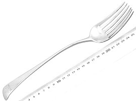 Sterling Silver Fork size 