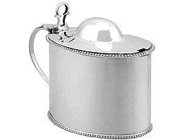 Silver Mustard Pot