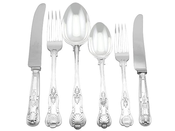 36 Piece Kings Pattern Cutlery Set