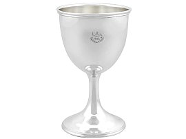 silver goblets 