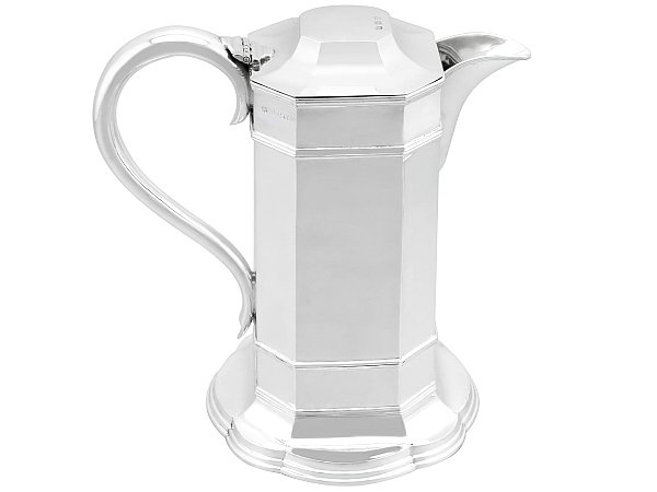 Silver Wine Flagon for Sale