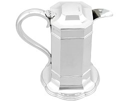 Silver Wine Flagon 