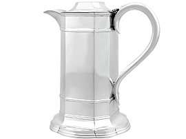 Silver Wine Flagon 